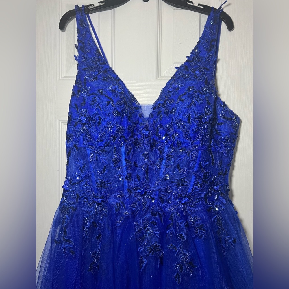 Royal Blue Formal Prom Dress